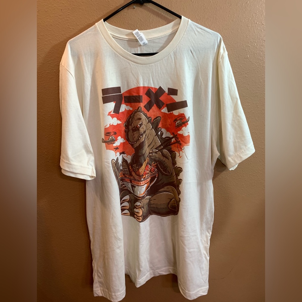 Godzilla Beige T-Shirt - 2XL